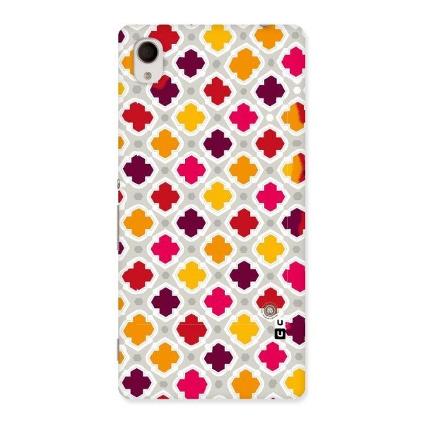 Bright Pattern Back Case for Sony Xperia M4