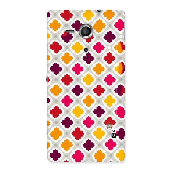 Bright Pattern Back Case for Sony Xperia SP