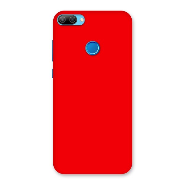 Bright Red Back Case for Honor 9N