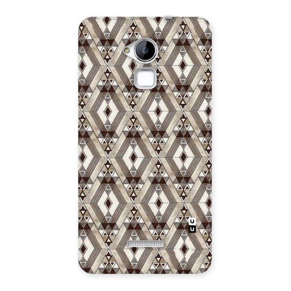 Brown Abstract Design Back Case for Coolpad Note 3