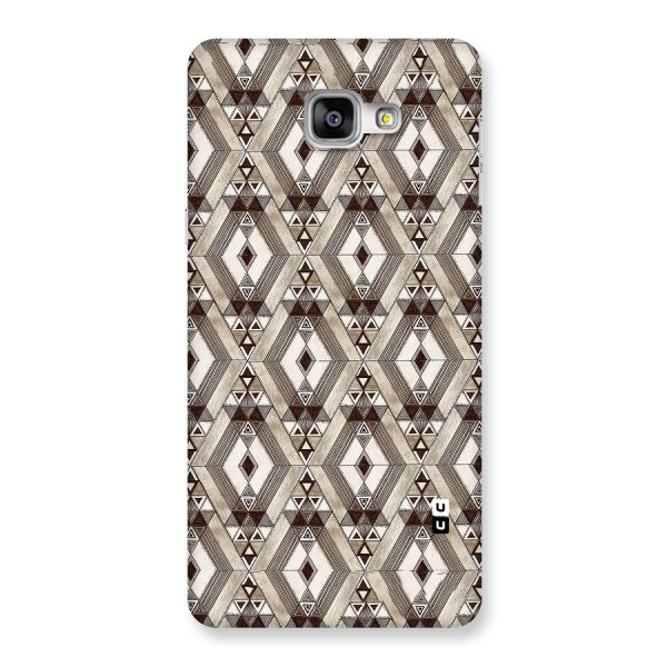 Brown Abstract Design Back Case for Galaxy A9