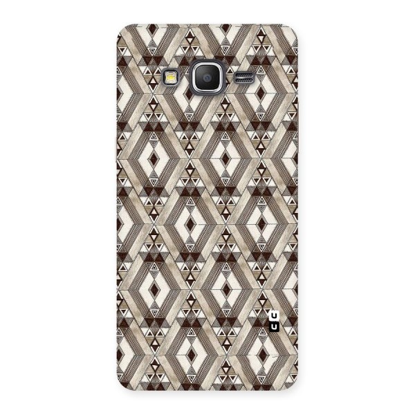 Brown Abstract Design Back Case for Galaxy Grand Prime