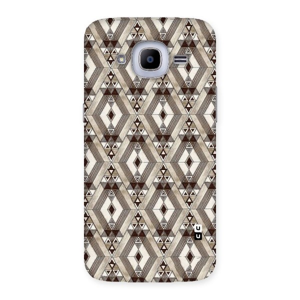 Brown Abstract Design Back Case for Samsung Galaxy J2 Pro