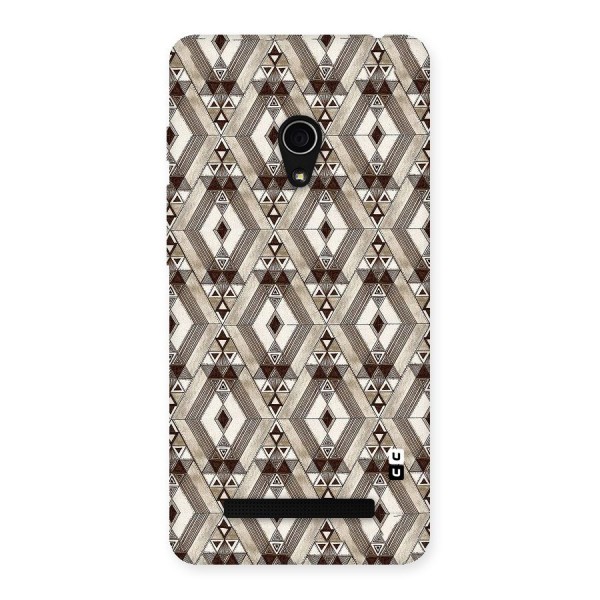 Brown Abstract Design Back Case for Zenfone 5