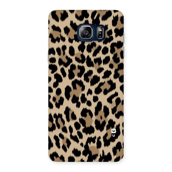Brown Leapord Print Back Case for Galaxy Note 5
