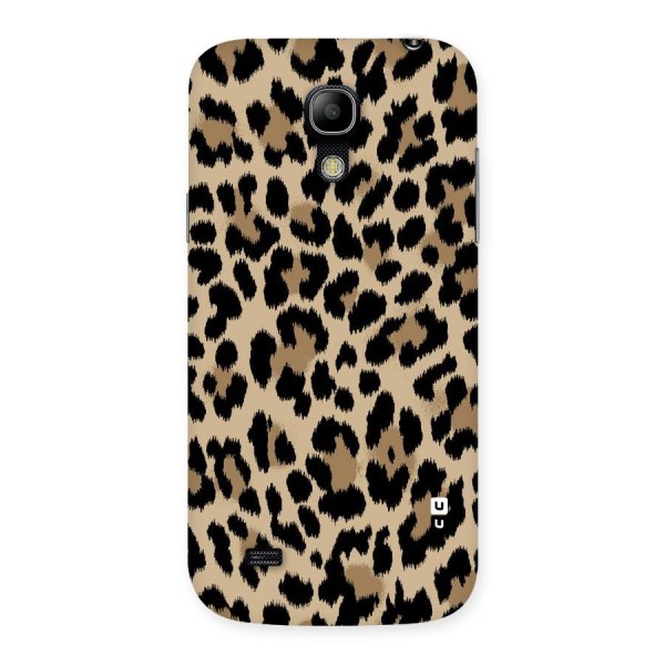 Brown Leapord Print Back Case for Galaxy S4 Mini