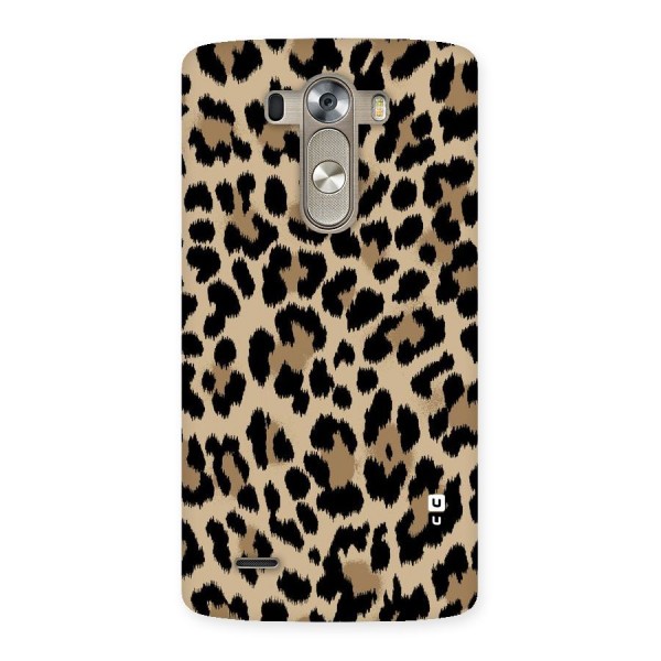 Brown Leapord Print Back Case for LG G3