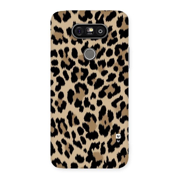 Brown Leapord Print Back Case for LG G5