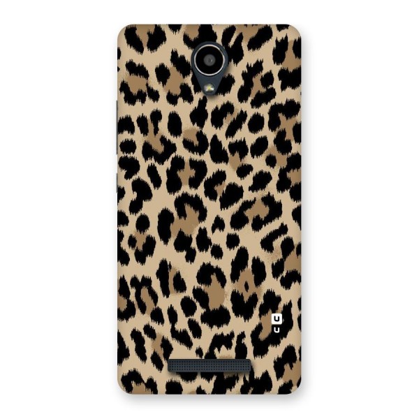 Brown Leapord Print Back Case for Redmi Note 2