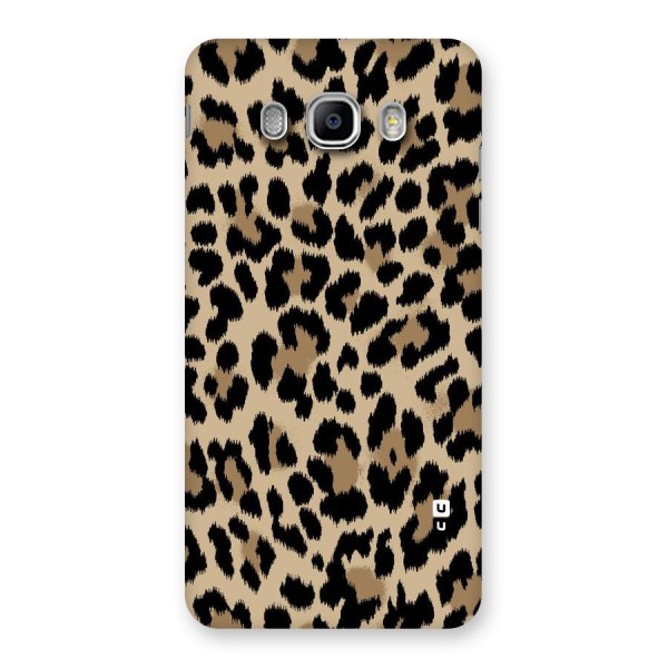 Brown Leapord Print Back Case for Samsung Galaxy J5 2016