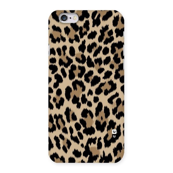 Brown Leapord Print Back Case for iPhone 6 6S