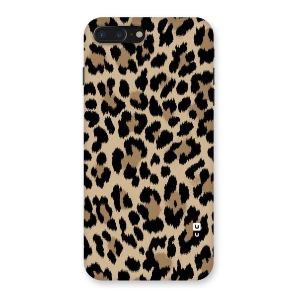 Brown Leapord Print Back Case for iPhone 7 Plus