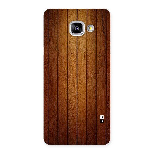 Brown Wood Design Back Case for Galaxy A5 2016