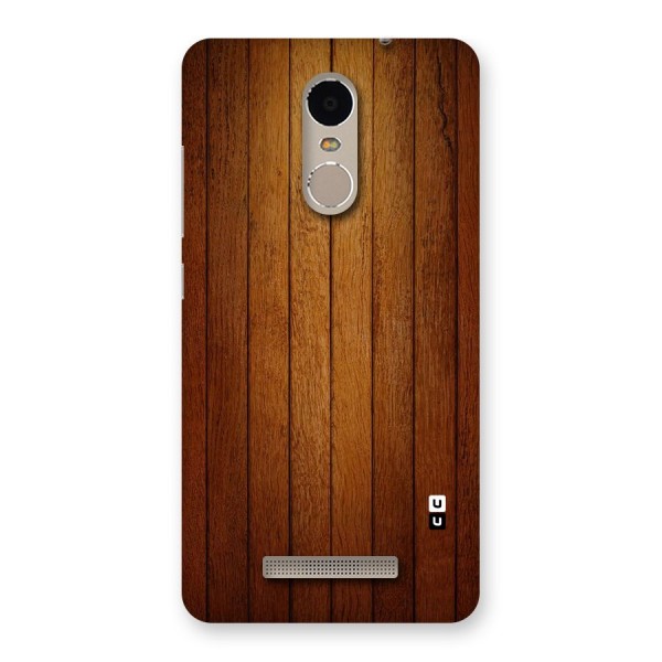 Brown Wood Design Back Case for Xiaomi Redmi Note 3