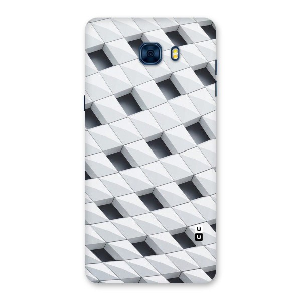 Building Pattern Back Case for Galaxy C7 Pro