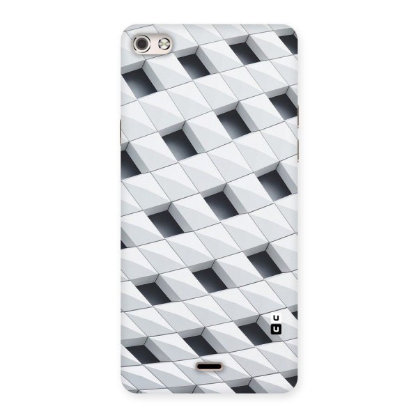 Building Pattern Back Case for Micromax Canvas Silver 5