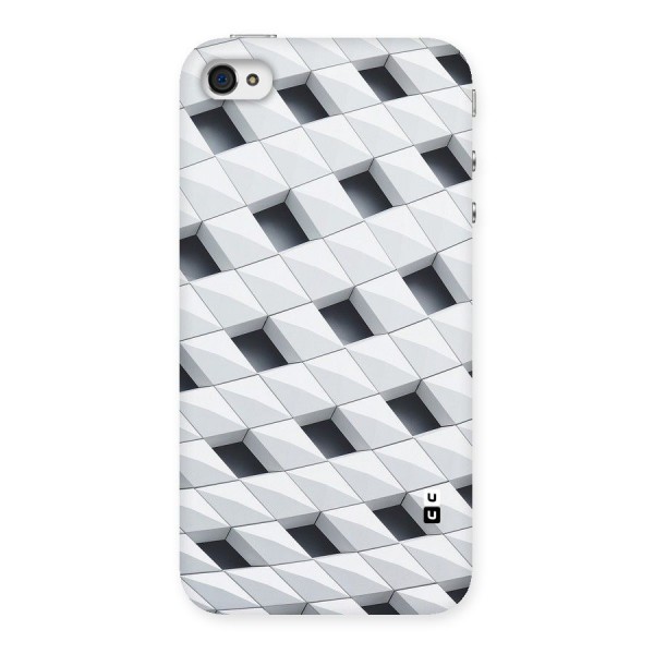 Building Pattern Back Case for iPhone 4 4s