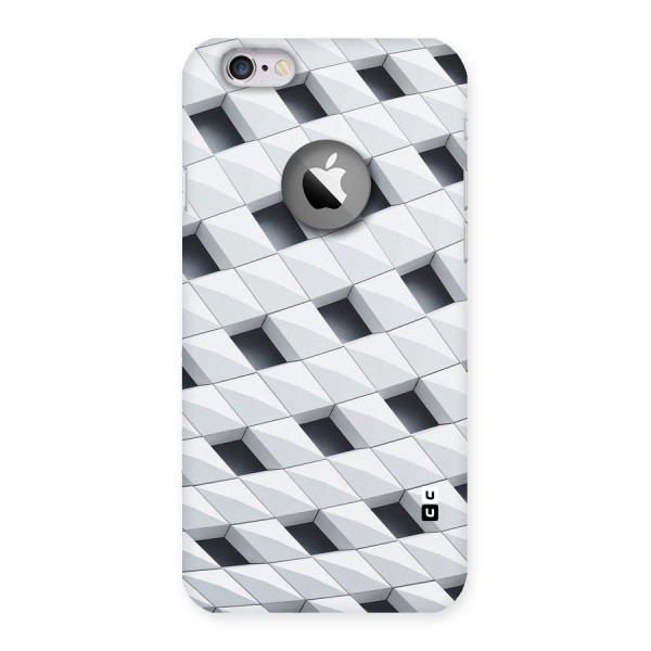 Building Pattern Back Case for iPhone 6 Logo Cut