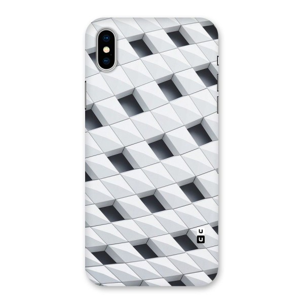 Building Pattern Back Case for iPhone X