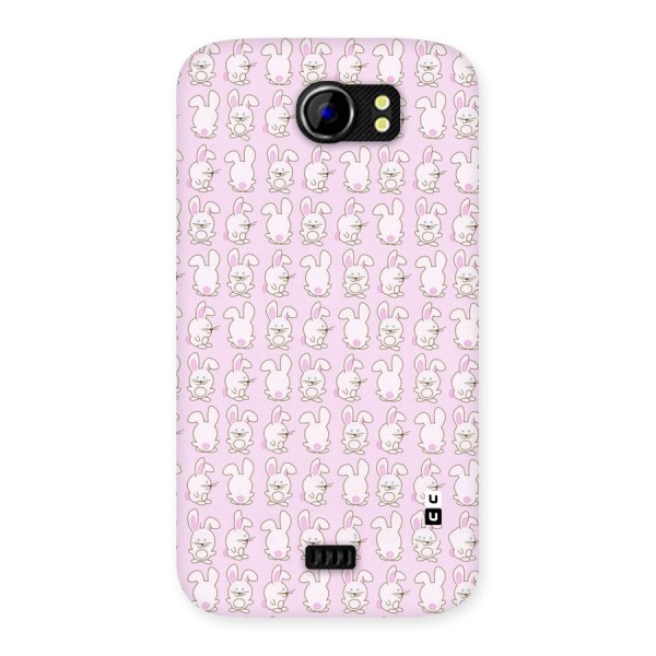Bunny Cute Back Case for Micromax Canvas 2 A110