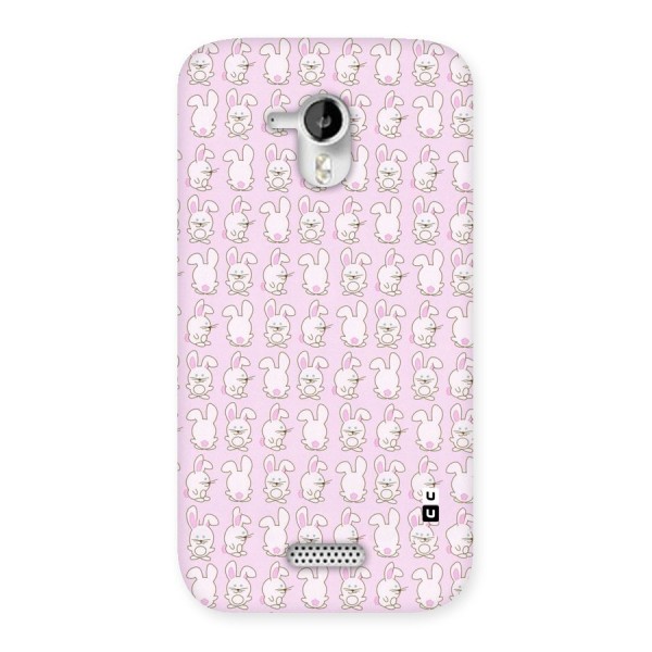 Bunny Cute Back Case for Micromax Canvas HD A116