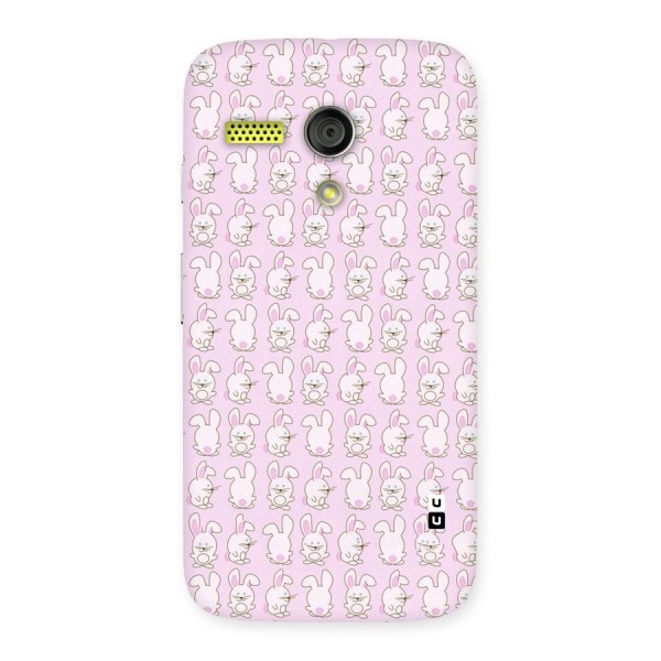 Bunny Cute Back Case for Moto G