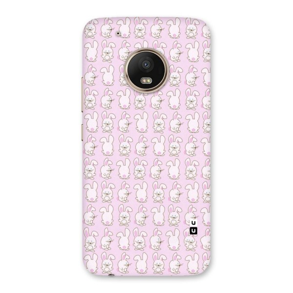 Bunny Cute Back Case for Moto G5 Plus
