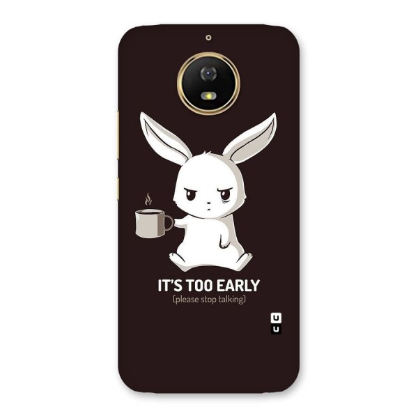 Bunny Early Back Case for Moto G5s