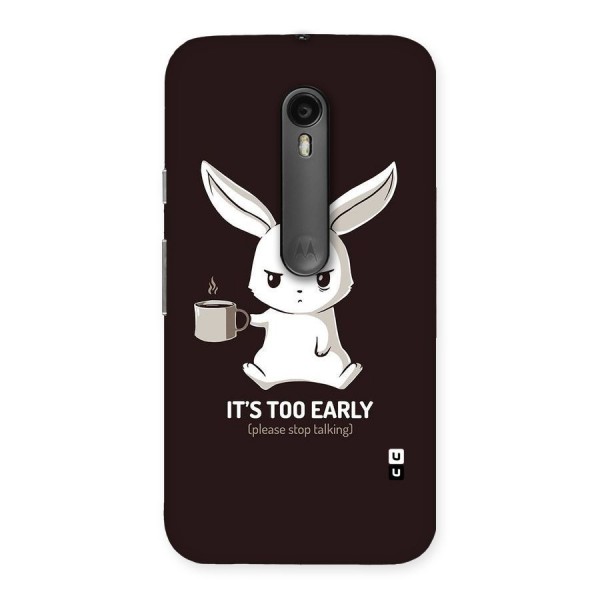 Bunny Early Back Case for Moto G Turbo