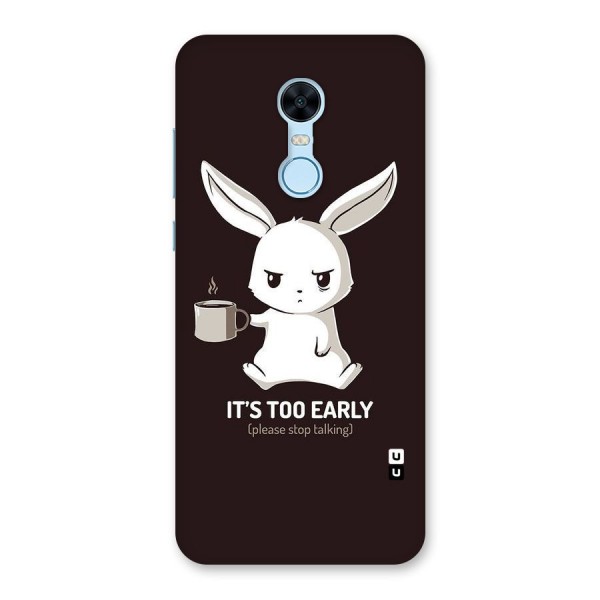 Bunny Early Back Case for Redmi Note 5
