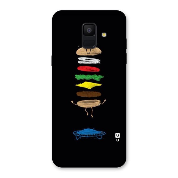 Burger Jump Back Case for Galaxy A6 (2018)
