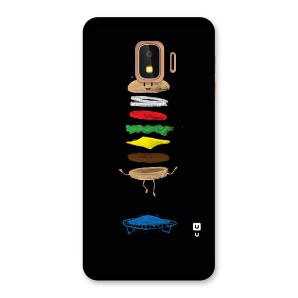 Burger Jump Back Case for Galaxy J2 Core