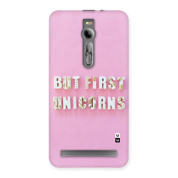 But First Unicorns Back Case for Asus Zenfone 2