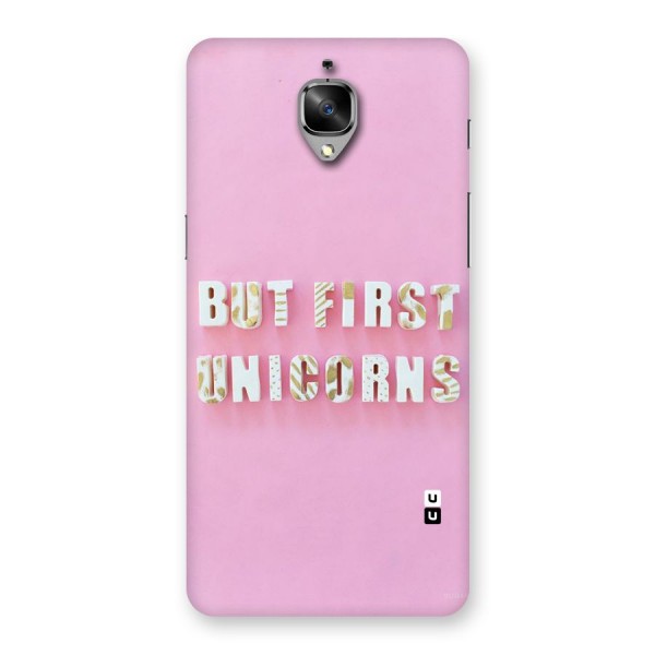 But First Unicorns Back Case for OnePlus 3