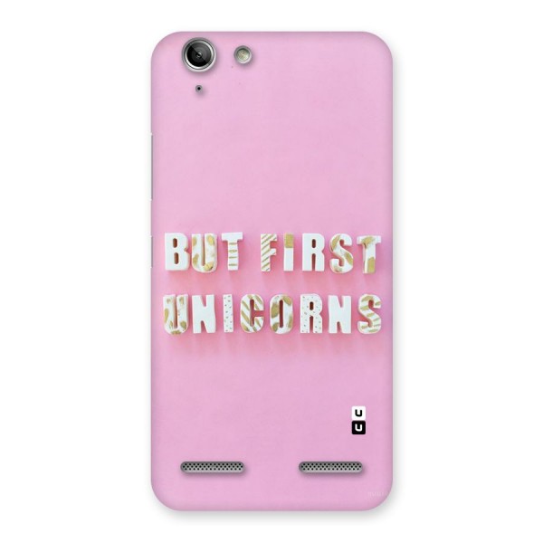 But First Unicorns Back Case for Vibe K5