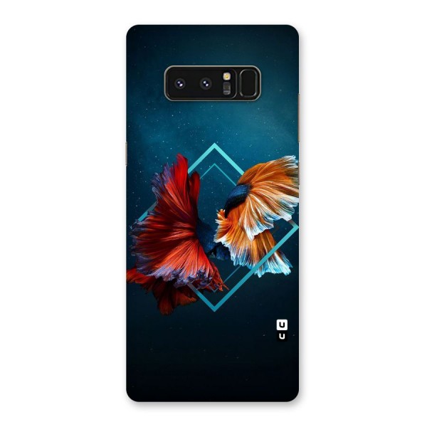 Butterfly Diamond Design Back Case for Galaxy Note 8