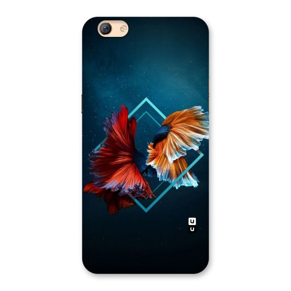 Butterfly Diamond Design Back Case for Oppo F3 Plus