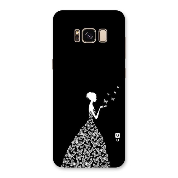 Butterfly Dress Back Case for Galaxy S8