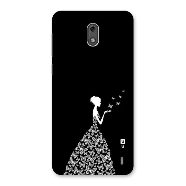 Butterfly Dress Back Case for Nokia 2