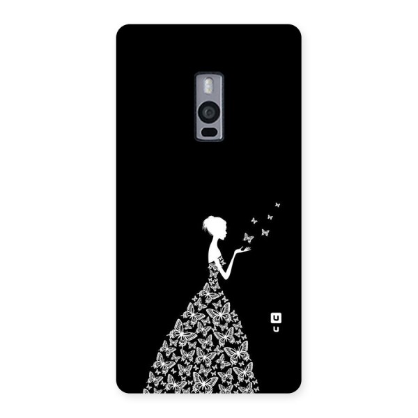 Butterfly Dress Back Case for OnePlus Two