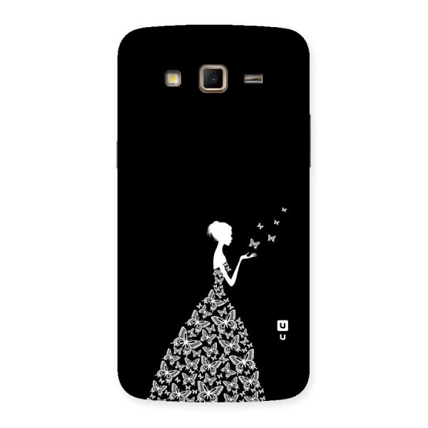 Butterfly Dress Back Case for Samsung Galaxy Grand 2