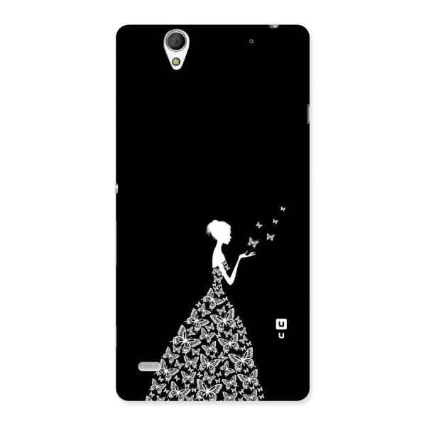 Butterfly Dress Back Case for Sony Xperia C4