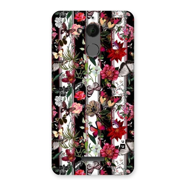 Butterfly Flowers Back Case for Coolpad Note 5