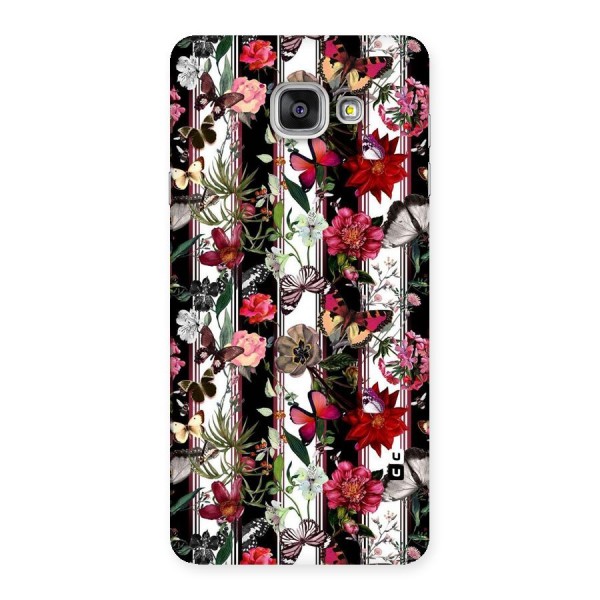 Butterfly Flowers Back Case for Galaxy A7 2016