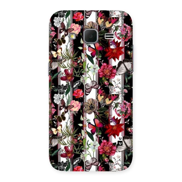 Butterfly Flowers Back Case for Galaxy Core Prime