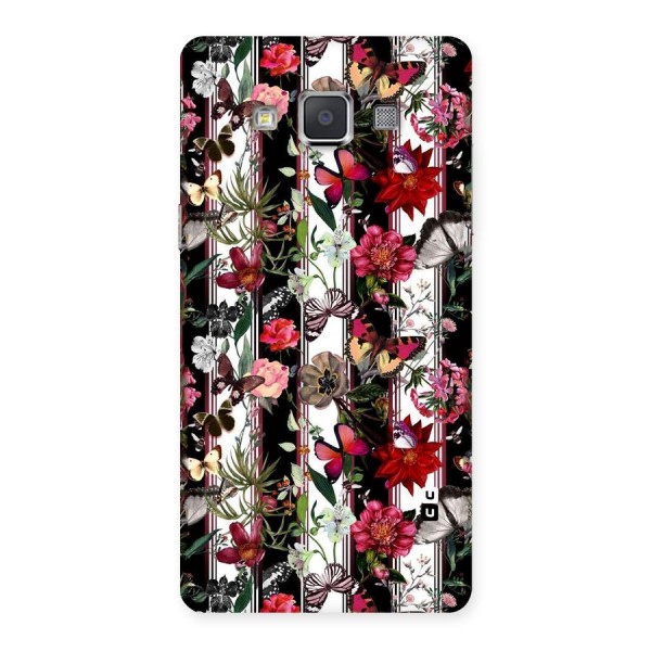 Butterfly Flowers Back Case for Galaxy Grand 3