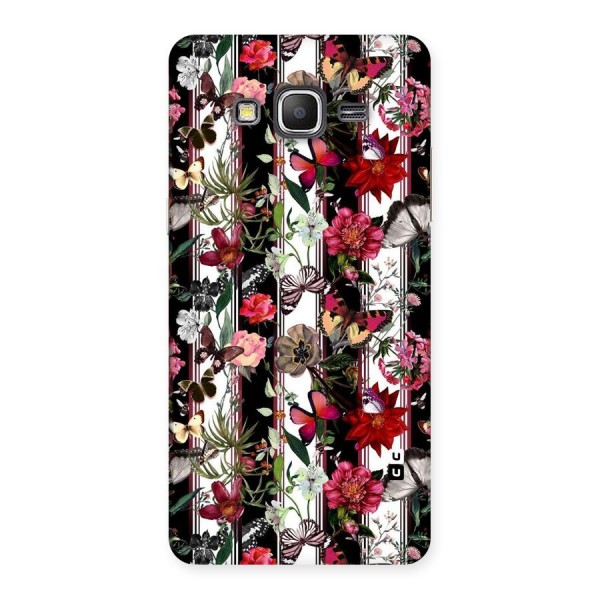 Butterfly Flowers Back Case for Galaxy Grand Prime
