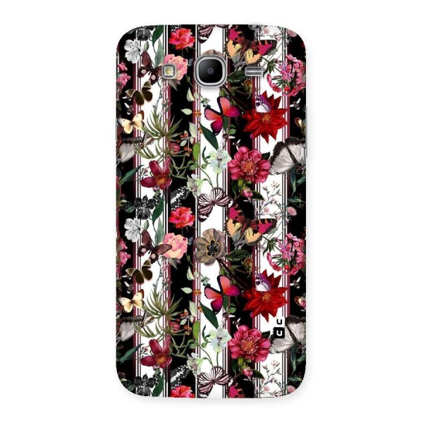 Butterfly Flowers Back Case for Galaxy Mega 5.8