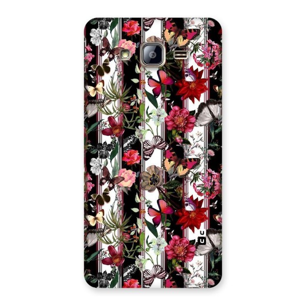 Butterfly Flowers Back Case for Galaxy On5