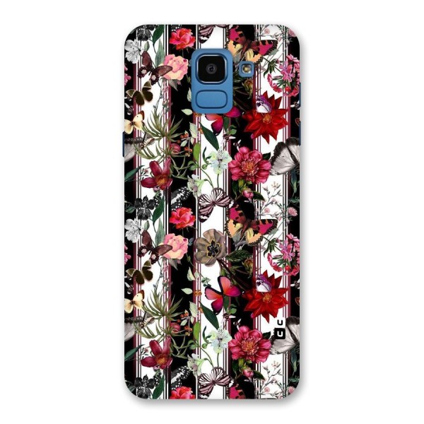Butterfly Flowers Back Case for Galaxy On6
